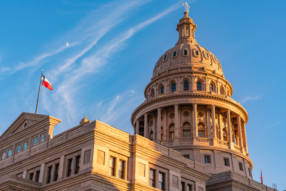 Texas,State,Captol,Building,In,Austin,,Texas