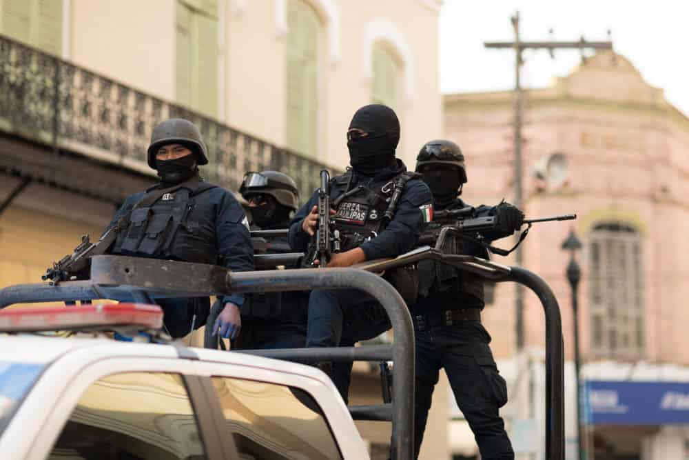 Mexican armed forces in northeast Mexico illustrating the war on drugs mass incarceration and drug related violence issues